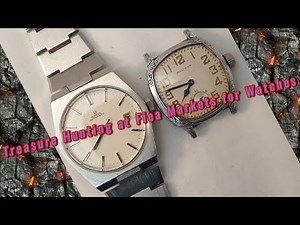 Vintage Watch at Fleamarket, Garage Sale or Antique Shops Vintage Omega, Vintage Seiko and more.