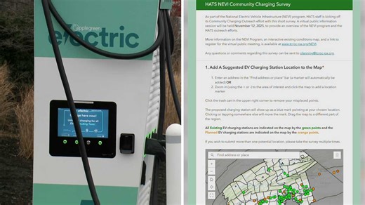 Survey seeks public input on EV charging station locations