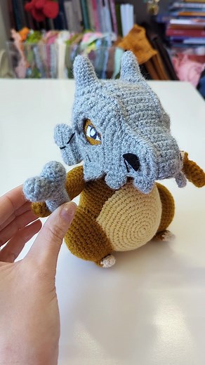 Crochet Cubone | Pokemon Crochet 2 Tutorial