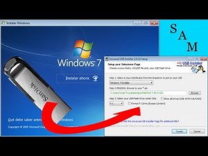 Instala Windows 7 Desde una USB - Instala Windows desde Cero.