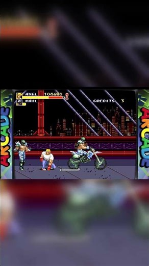 Watch Out! Motorcycle Mayhem on the Bridge | Streets of Rage 2 #retrogaming #sega