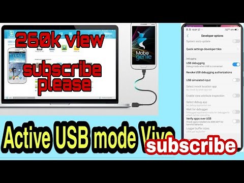 How to connect vivo mobile to laptop or pc //100% working for phone is not connecting to computer
