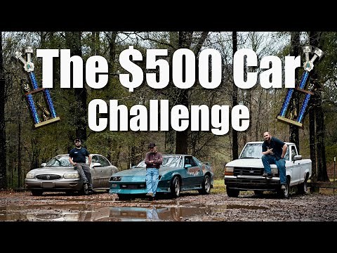 $500 CHEAP CAR CHALLENGE, Forcing Three $500 Cars to Compete, Grumpy Monkey 500