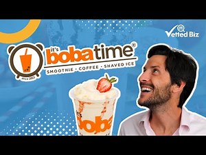 It's BOBA Time FRANCHISE Cost, Fees & More🧋