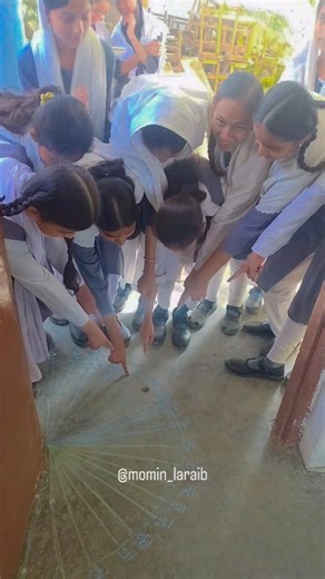 “Teaching angles in a fun way using a real door 🚪✨Showing how opening and closing the door creates .
