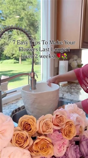 Keep Fresh Flowers Longer with Simple Pantry Hacks