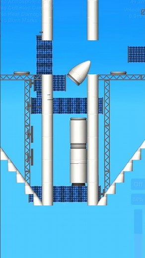 SFS Top Design 🚀 Best Rocket Build Ever! 😱 #shorts #sfs #spaceflightsimulator