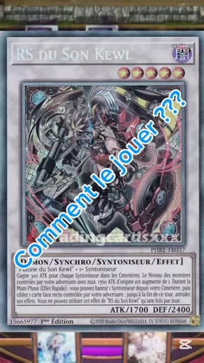 Ce deck SON KEWL est trop fort ! (Comment le jouer ?) #shorts #shortsviral #yugioh #deck #tcg