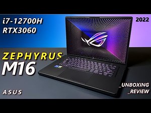 2022 Asus Zephyrus M16 - Review & Gaming test | i7-12700H / RTX3060 | thank-you for supporting . . .