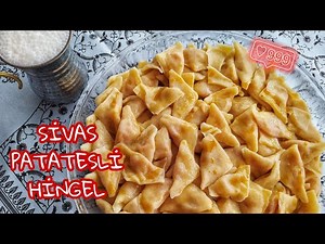 SİVAS STYLE POTATO HINGEL RECIPE | SİVAS MANTI