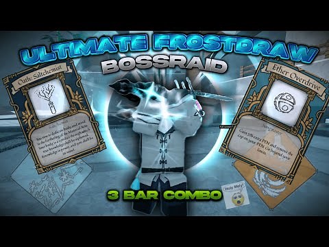 The ULTIMATE Hybrid Frostdraw BOSSRAID Build... (0 Skill Build?) | Deepwoken VERSE 3 Build Showcase