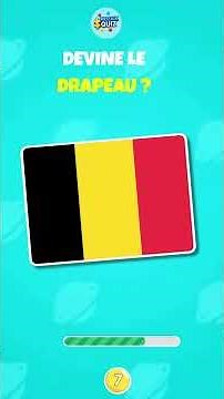 Devine le PAYS par son DRAPEAU