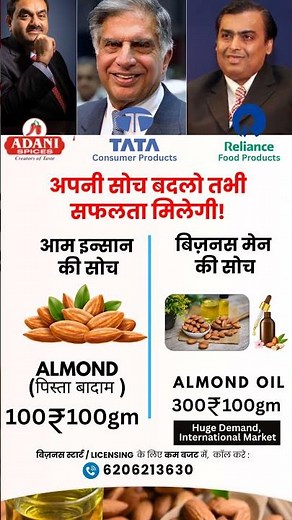 Business Idea | Profitable Business in 2026 | Almond Oil