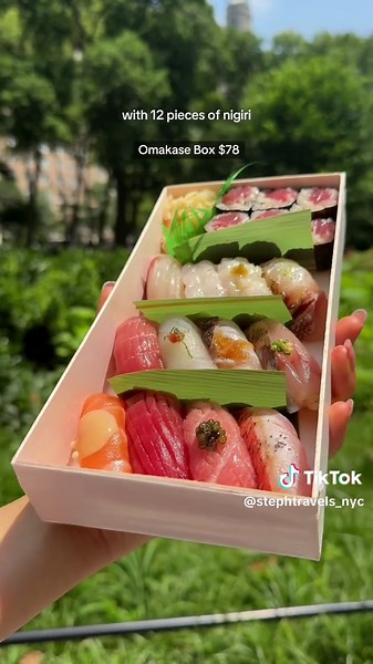 Omakase Picnic Box for $48 in NYC - Sushi Masu