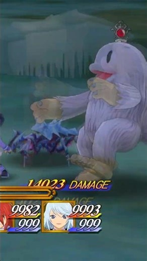 SAVAGE MIRAGE Unison Attack (Regal + Sheena) #TalesofSymphonia #shorts #talesof #rpg #gaming