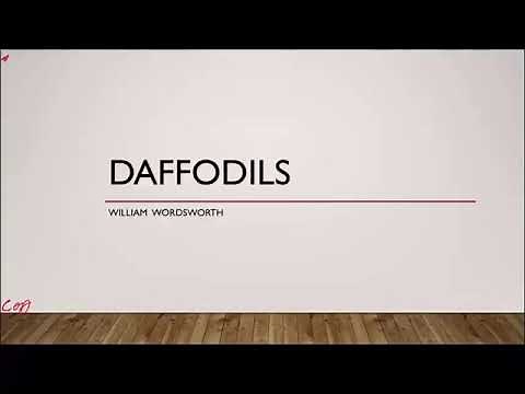 Daffodils by William Wordsworth (Poetry Analysis)