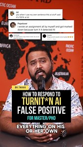 Turnitin AI False Detection Thesis Proposal Assignment #turnitin #plagiat #phd #thesis #studytok #drthava | Proofreading by a UK PhD