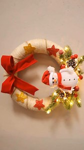 DIY cute snowman wreath | Life and Fun Story