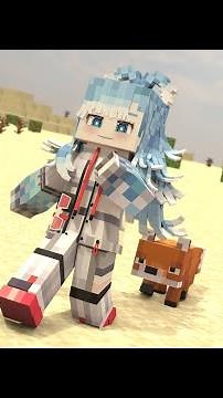 Kobo and Jerry's animated moments | Minecraft Hololive Animation