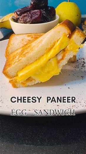 Paneer Egg Sandwich #breakfast
