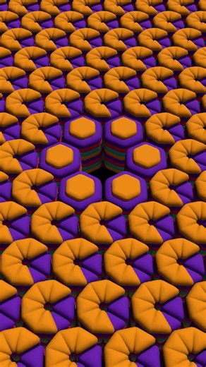Every Hexagon Opens Like A Hand Fan ⬡🪭