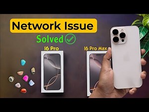 iPhone 16 Pro/iPhone 16 Pro Max: How to Fix Sim Card No Service, Searching, No Sim Card Problem