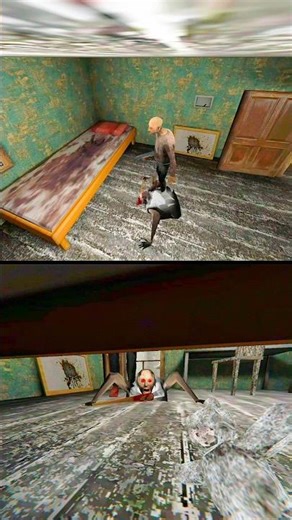 Sem Task double View #granny #horror #shorts