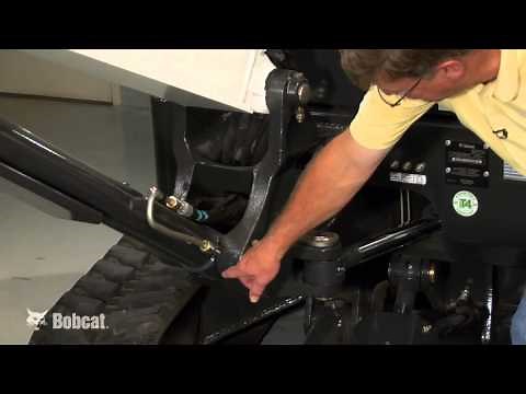 Grease Your Bobcat Compact Excavator