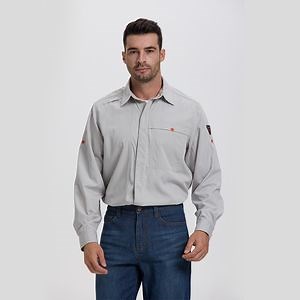 [Hot Item] Fire Retartant Clothing En ISO 11611 Safety Workwear Flame Retardant Clothing