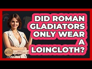 Did Roman Gladiators Only Wear A Loincloth? - All About Rome