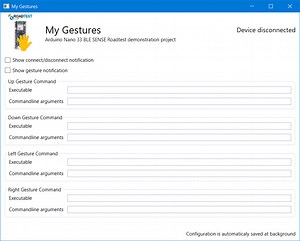 Project 01: Gestures over BLE | Arduino Nano 33 BLE Sense Roadtest