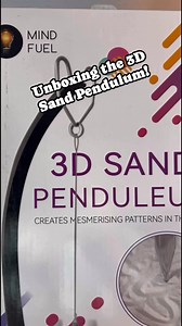 This is so cool!! Looks like the eye of Sauron! Unboxing the 3D Sand Pendulum! #unboxingvideo #learningtoys #educationaltoys #science #pendulum #nostalgia #coolfinds | CPJ Collectibles