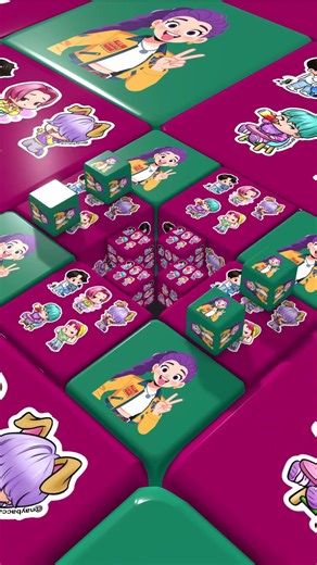 Kpop Demon Hunters Face Ball Falling337 #kpop #jpop #케데헌 #kpopdemonhunters #animation #roblox