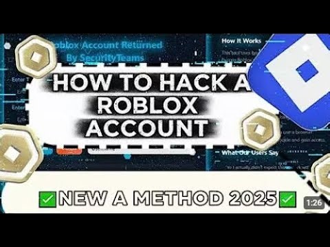 🔓 NEW 2025 GUIDE How to HACK ANY Roblox Account ⚡️