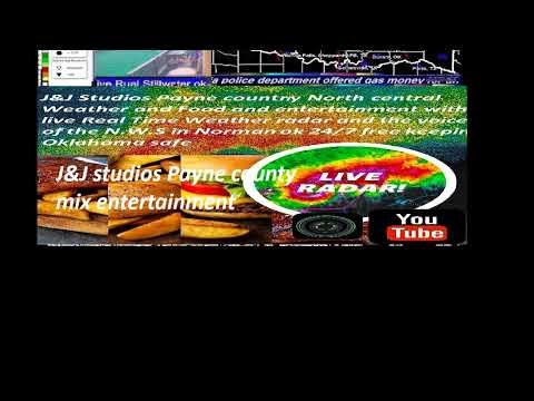 Live Oklahoma storm tracker HD 4 window radar systemduring bad storms in person