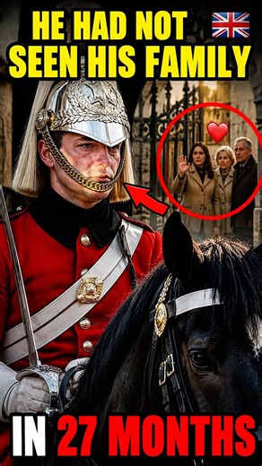 Royal Guard Hadn’t Seen His Family for 27 Months 🇬🇧❤️