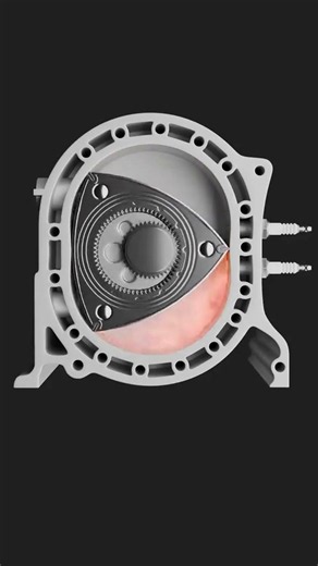 How a Rotary Engine Actually Works! 🤯 #shorts #howitworks