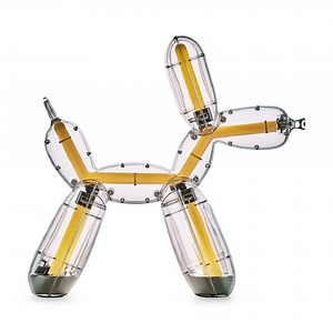 Jeff Koons Balloon Dog LED Lamp from Lexon