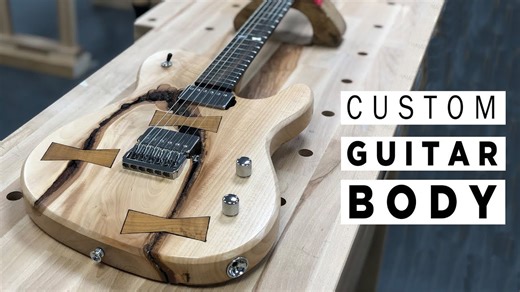 How to build a custom guitar body