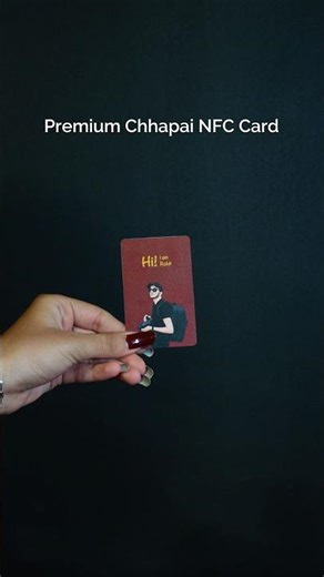 Where Design Meets Technology | Chhapai NFC Business Cards #businesscards #chhapai