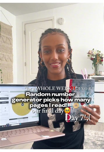 Random Number Generator Determines My Reading Time!