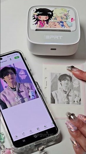 iDPRT S1 inkless mini printer 𖹭