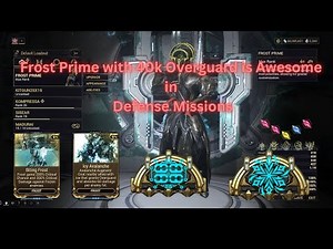 How to get 45k Overguard for Frost with Arcane Ice Storm and Molt Augmented #warframebuilds
