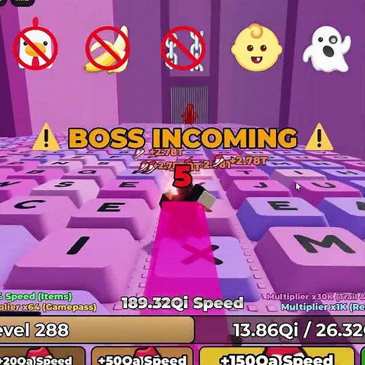 STAGE 12 BOSS VS TIKFINITY #roblox #keyboardescape