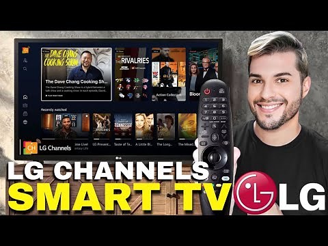 Como INSTALAR O APLICATIVO do LG CHANNELS na SMART TV LG!