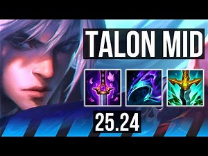 TALON vs FIZZ (MID) | 4k gold comeback | KR Master | 25.24