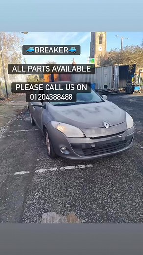 🚗🚙Breaker Breaker🚙🚗2011 Renault Megane Dyna VVT, 1.6 Petrol K4M858 Manual 6 Speed, All parts available, Please call on 01204388488 #parts #cars #fypシ゚ #BREAKING | The Scrappers Ltd