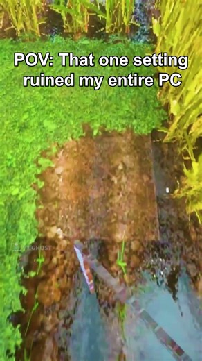 POV: Installed Realistic Graphics Mod in Minecraft💀🔥 #minecraft #shortsvideo