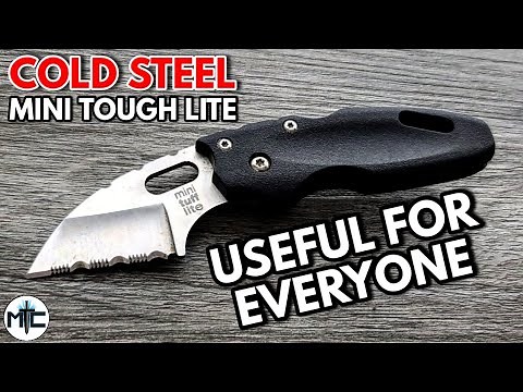 Cold Steel Mini Tuff Lite Folding Knife - Overview and Review