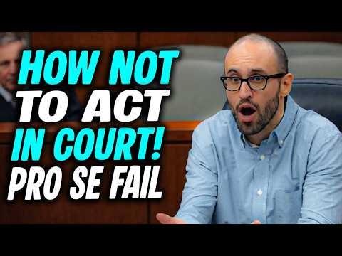 Career Criminal Gambles His Freedom — And Loses BIG in a Pro Se Disaster!